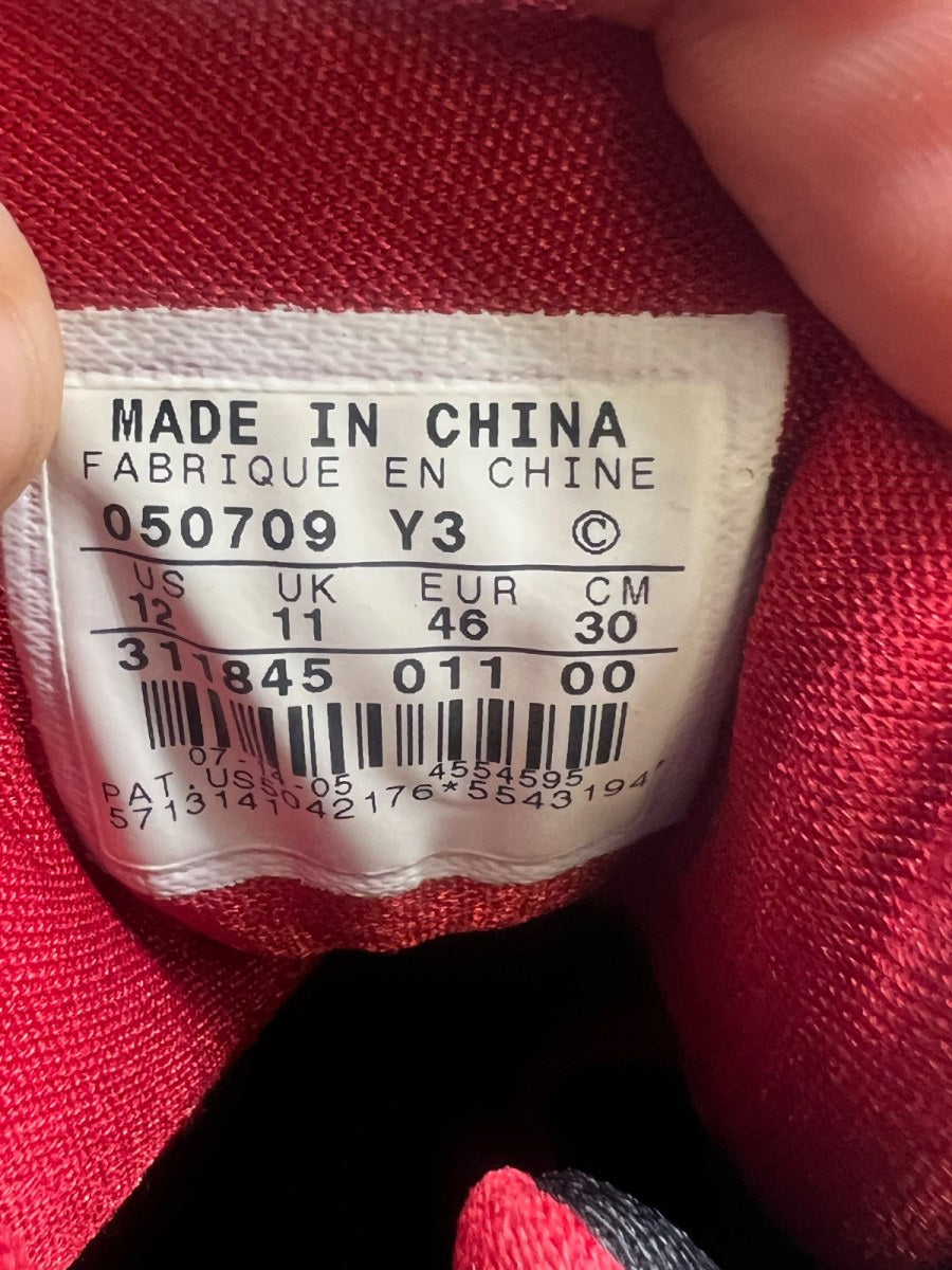 Nike Zoom Vick 3 'Black White' 12 (Heavily Worn Pre-Owned) - Image 8