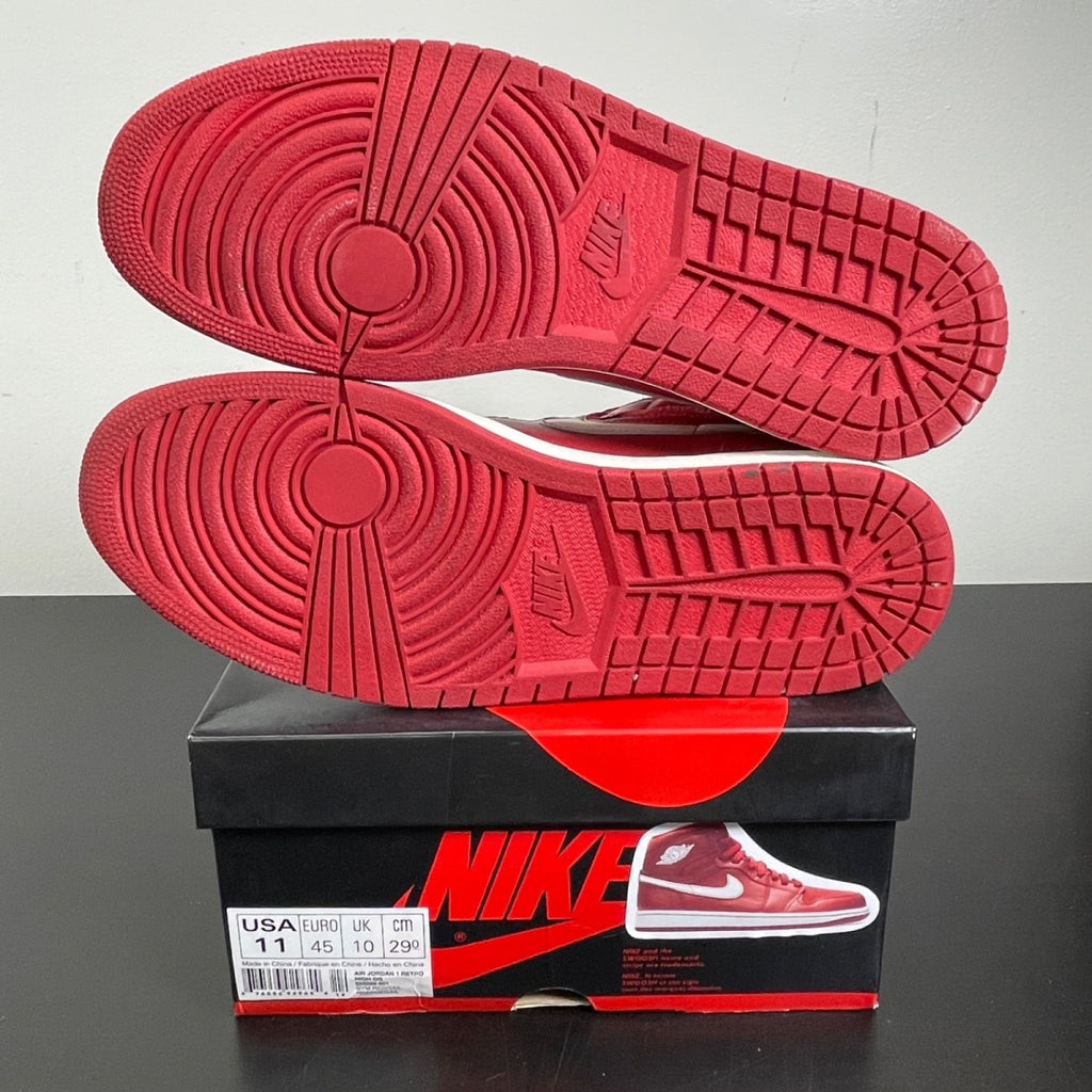 Jordan 1 Retro Gym Red 11 (Moderately Worn Pre-Owned)JordanGym Red/Sail - Image 5