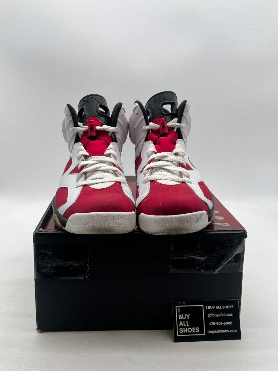 Jordan 6 Retro Carmine CDP (2008) 11 (Moderately Worn Pre-Owned) - Image 2
