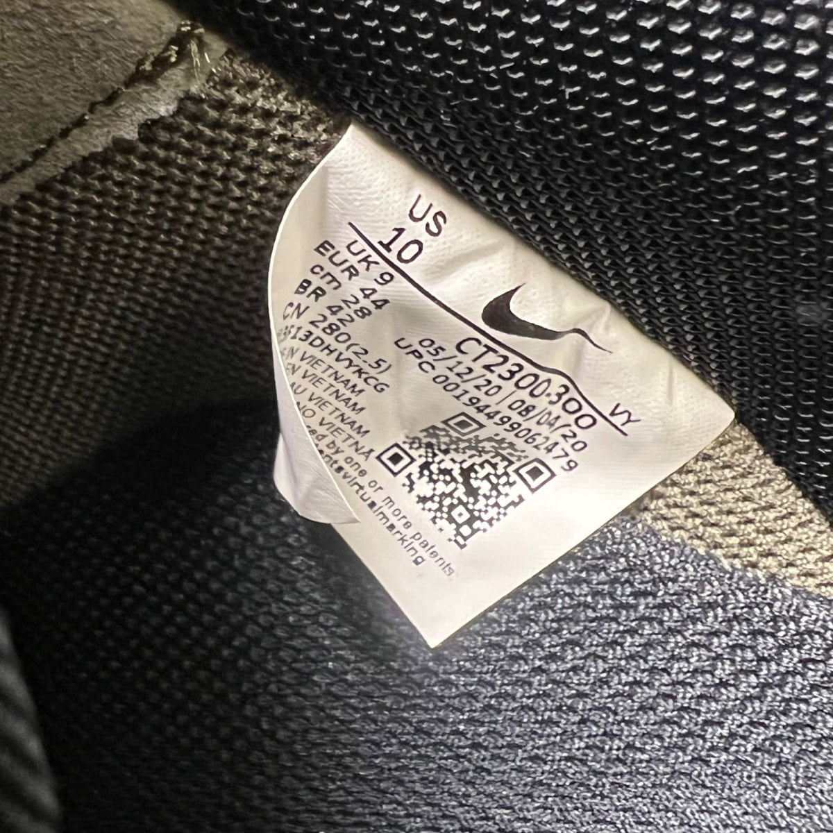 Nike Air Force 1 Low '07 Olive Black Double Swoosh 10 (Lightly Worn Pre-Owned)NikeOlive/Black-White - Image 7