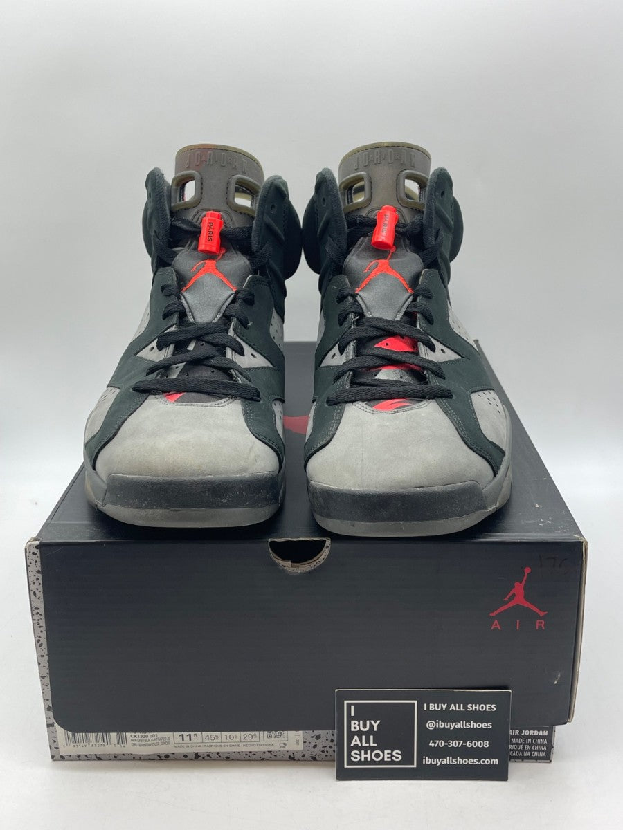 Jordan 6 Retro PSG Paris Saint-Germain 11.5 (Moderately Worn Pre-Owned) - Image 2