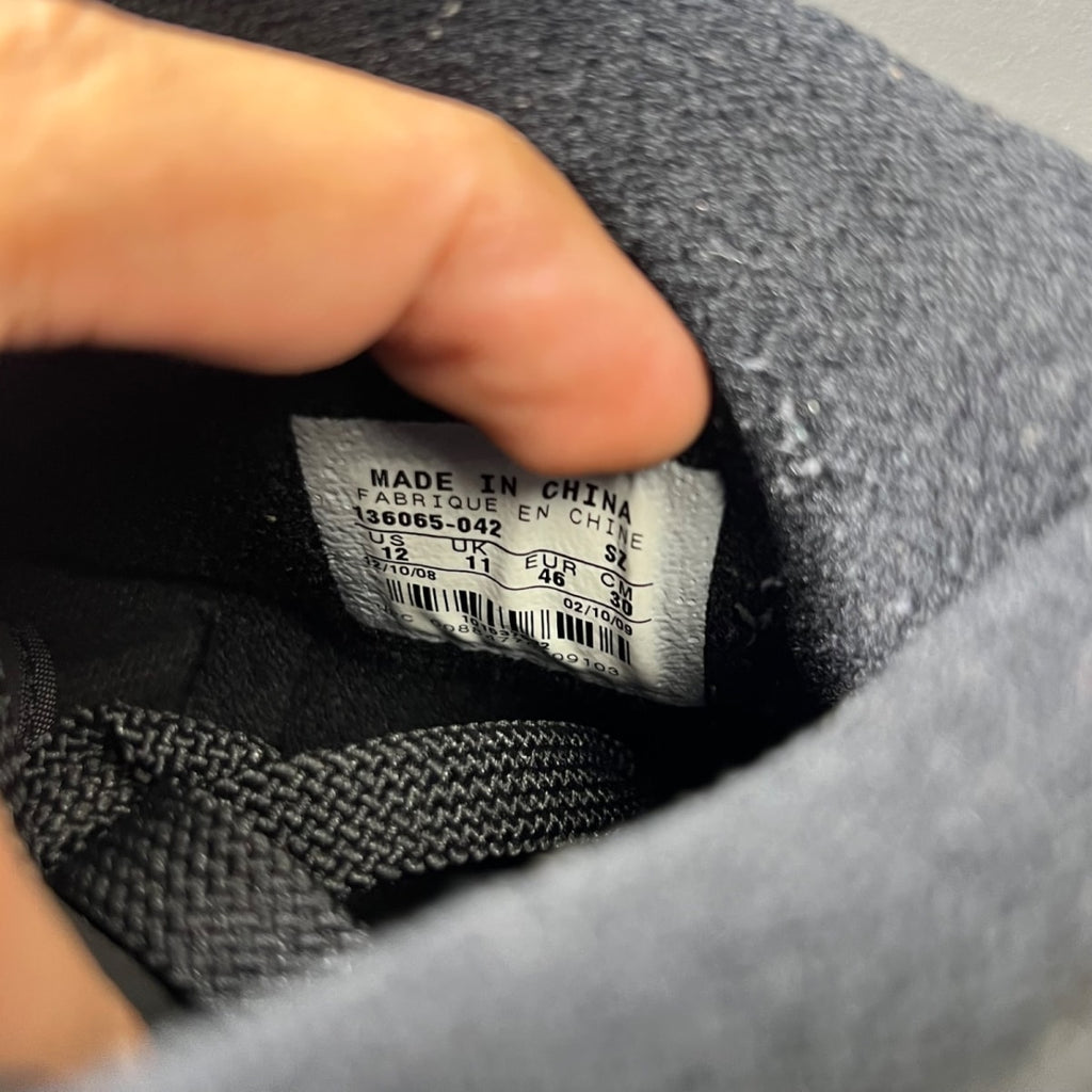 Jordan 1 Retro Polka Dot Laser Blue 12 (Lightly Worn Pre-Owned)JordanBlack/Laser Blue - Image 7