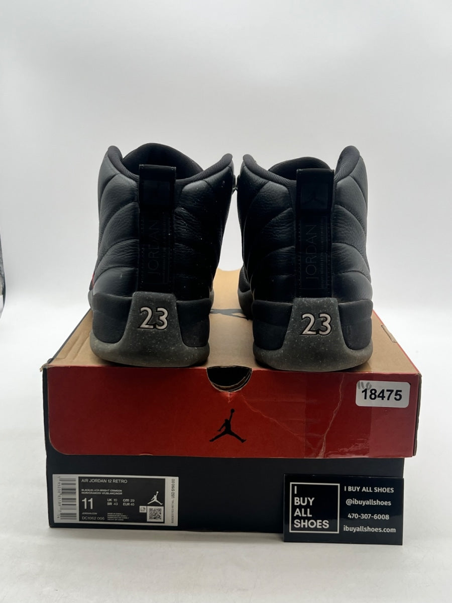 Jordan 12 Retro Utility 11 (Heavily Worn Pre-Owned) - Image 3