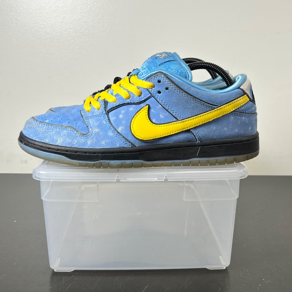 Nike SB Dunk Low The Powerpuff Girls Bubbles 9 (Heavily Worn Pre-Owned)NikeBlue Chill/Deep Royal Blue/Active Pink - Image 3