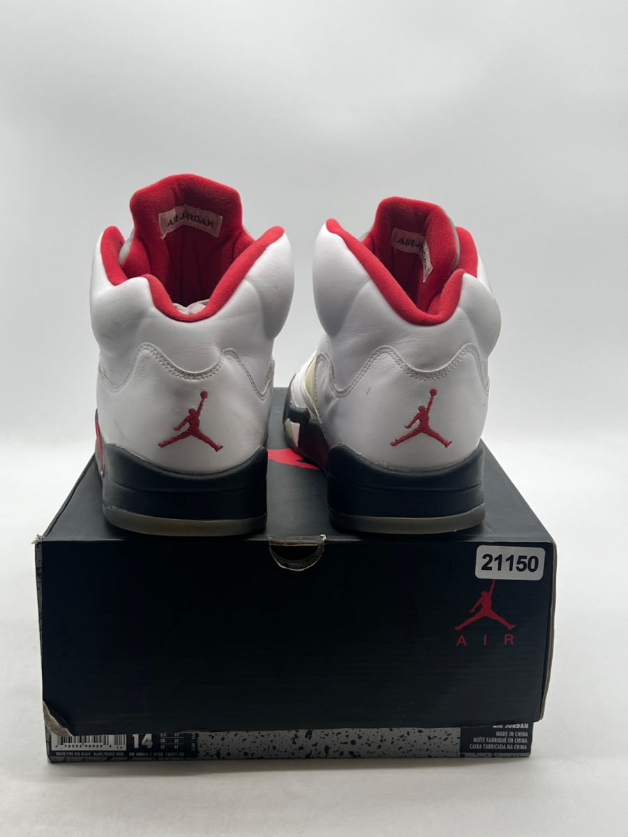 Jordan 5 Retro Fire Red (2013) 14 (Heavily Worn Pre-Owned) - Image 3