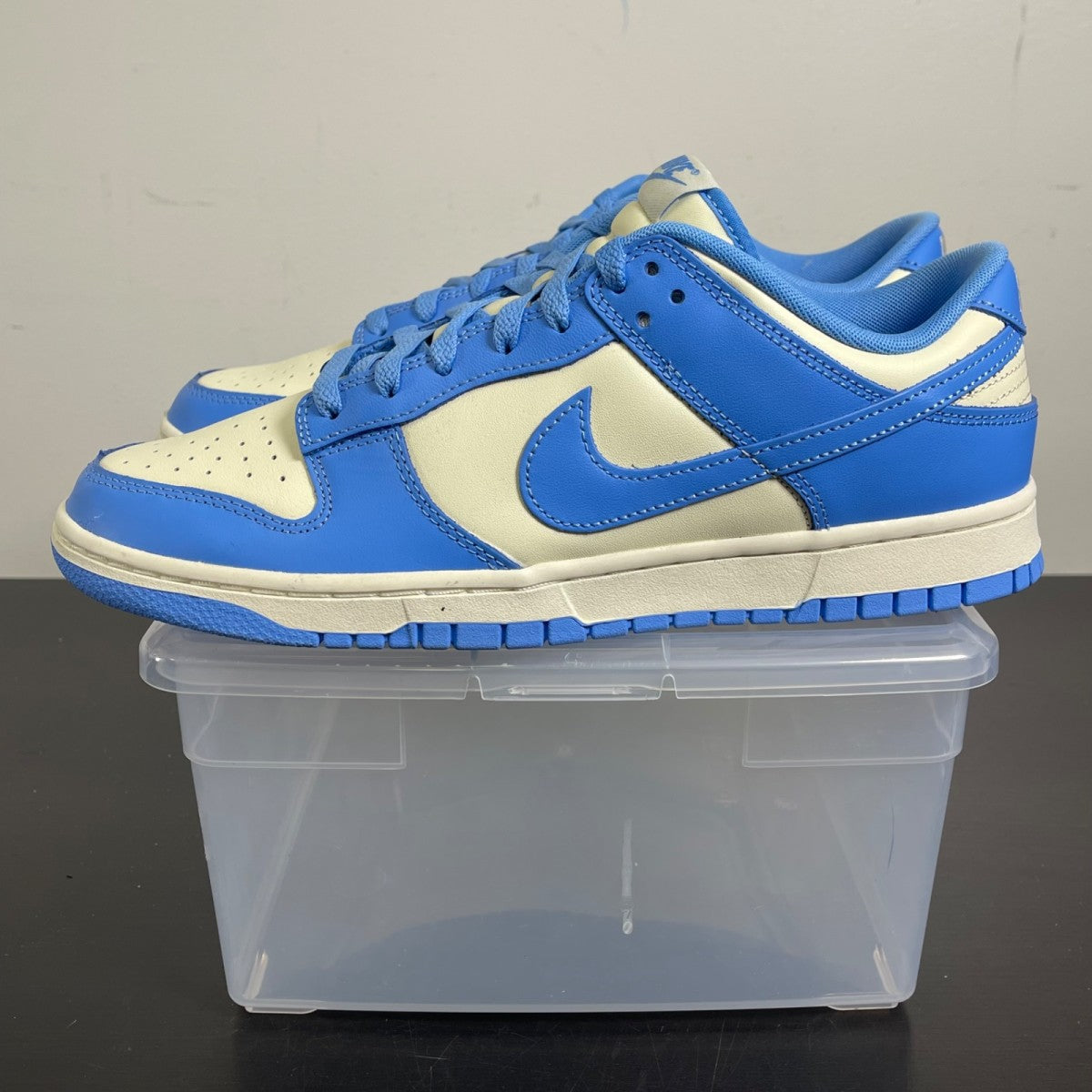 Nike Dunk Low Retro University Blue 10.5 (Moderately Worn Pre-Owned)NikeUniversity Blue/Coconut Milk - Image 3