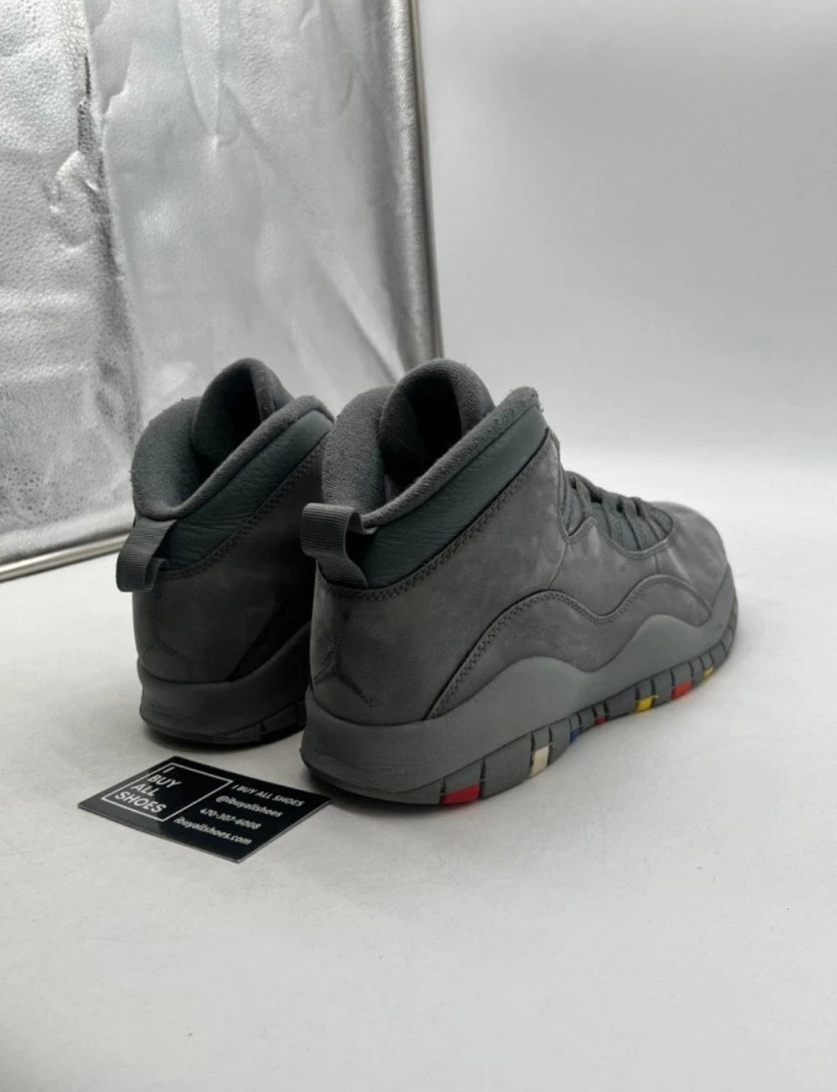 Jordan 10 Retro Cool Grey 11 (Lightly Worn Pre-Owned)JordanCool Grey/Cool Grey-White - Image 5