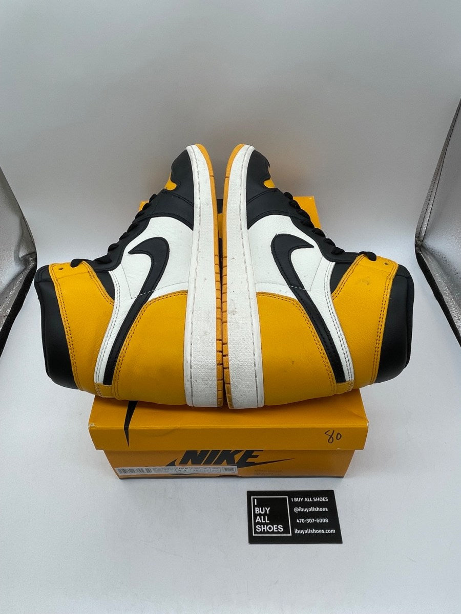 Jordan 1 Retro High OG Taxi 12 (Moderately Worn Pre-Owned) - Image 6
