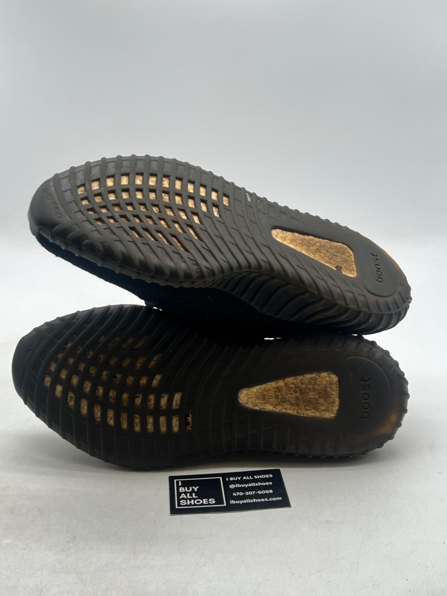 adidas Yeezy Boost 350 V2 Core Black Copper 11.5 (Moderately Worn Pre-Owned) - Image 7