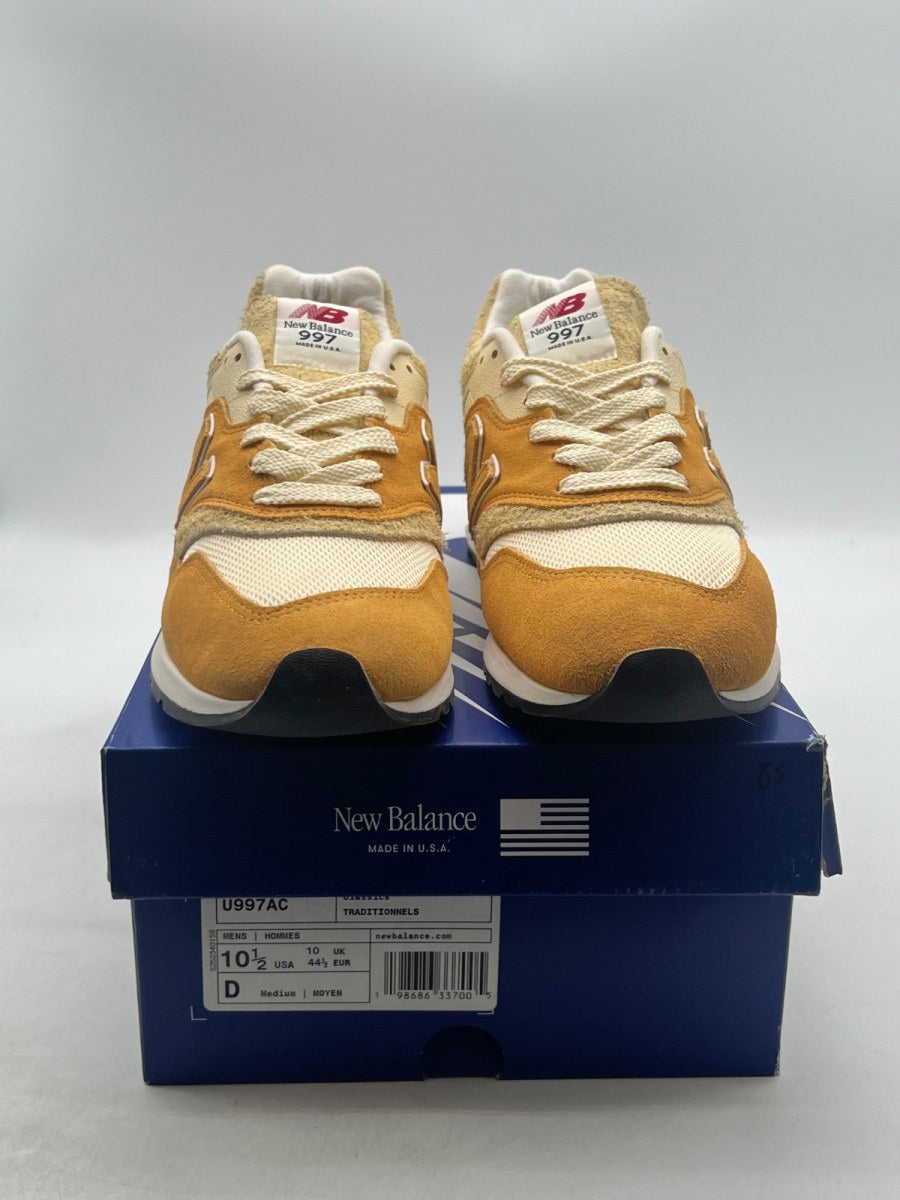 New Balance 997 MiUSA Dried Apricot Calcium 10.5 (Lightly Worn Pre-Owned)New BalanceDried Apricot/Calcium - Image 2