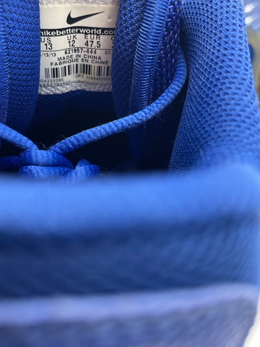 Nike Air Zoom Turf Jet 97 'Hyper Blue' 13 (Heavily Worn Pre-Owned) - Image 8