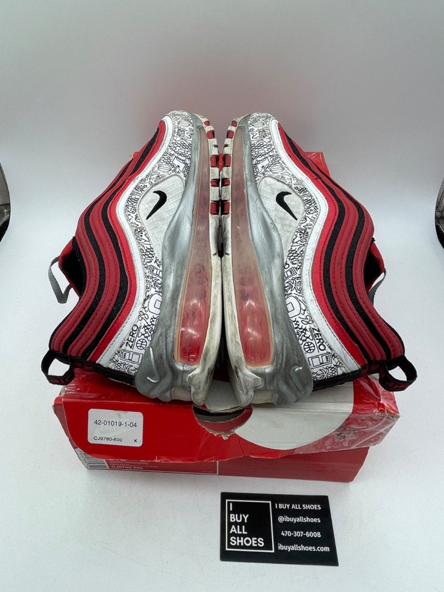 Jayson Tatum x Nike Air Max 97 'Saint Louis Roots' 8.5 (Moderately Worn Pre-Owned) - Image 6
