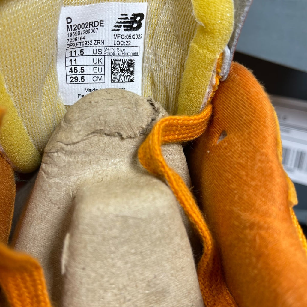 New Balance 2002R Protection Pack Vintage Orange 11.5 (Moderately Worn Pre-Owned)New BalanceVintage Orange/Marigold - Image 6