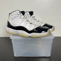 Jordan 11 Retro DMP Gratitude (2023) (GS) 7Y (Moderately Worn Pre-Owned)JordanBlack/White/Metallic Gold - Image 1