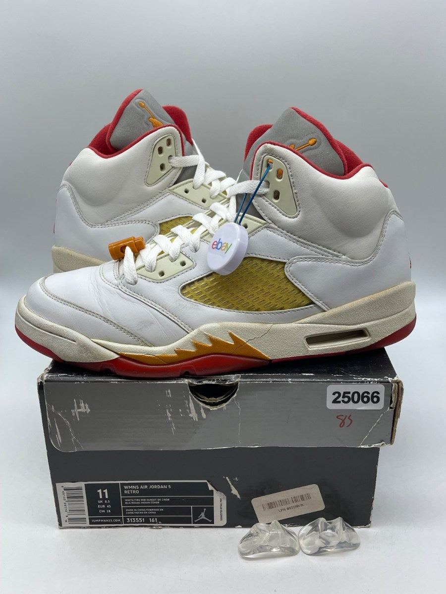 Wmns Air Jordan 5 Retro 'Sunset' 11 (Moderately Worn Pre-Owned)Air Jordan - Image 1