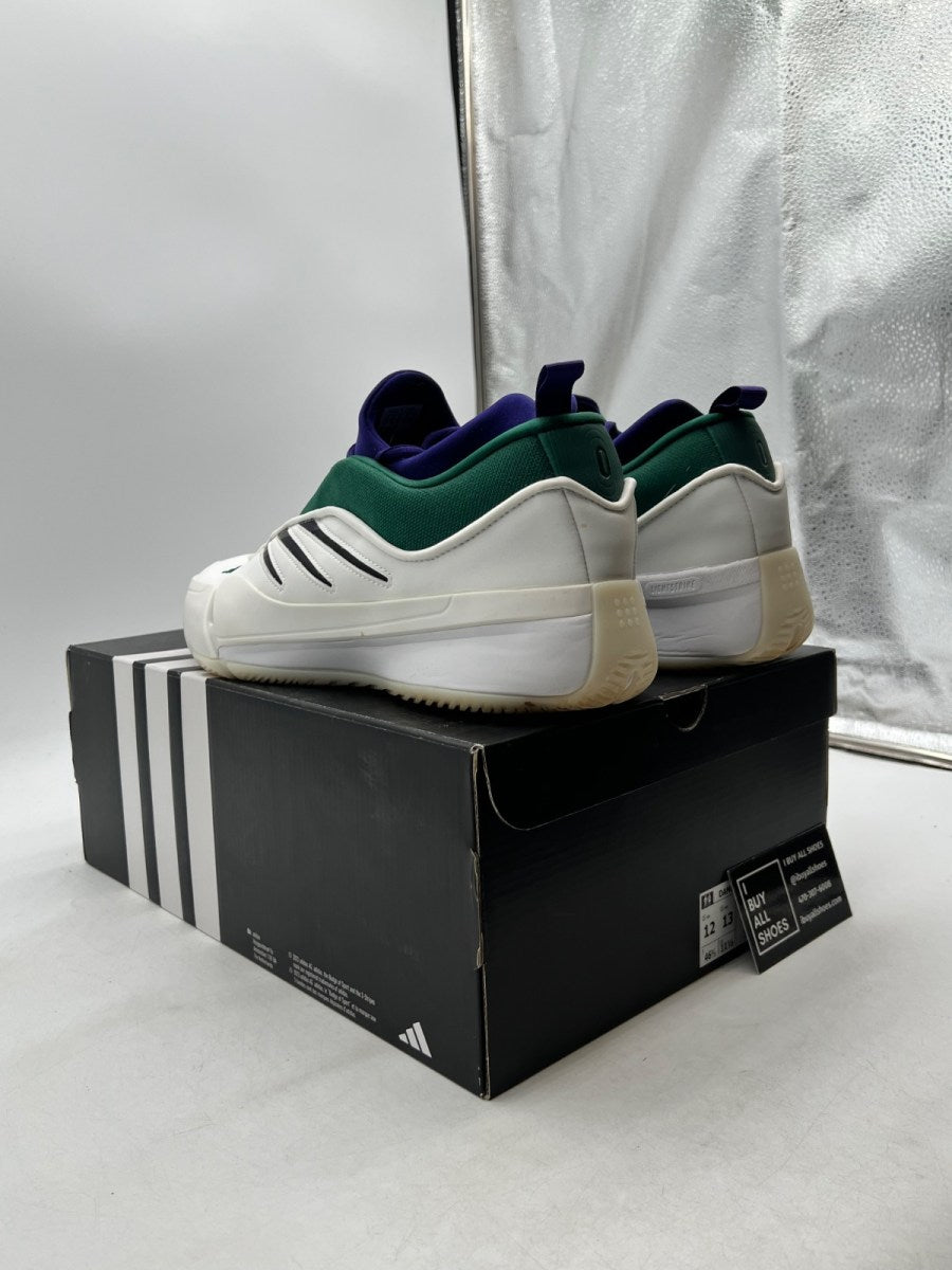 adidas Dame 9 Milwaukee Bucks 12 (Moderately Worn Pre-Owned) - Image 6