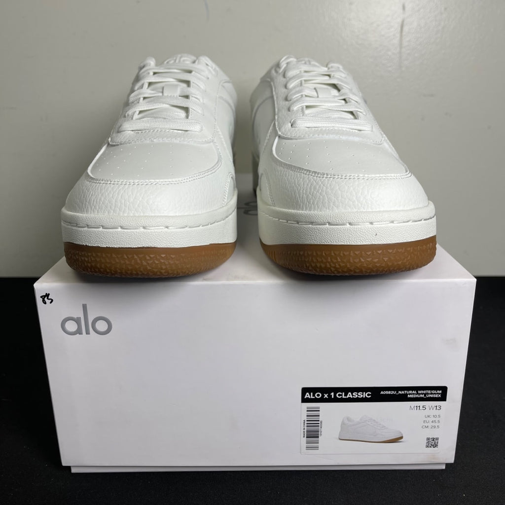 Alo Yoga Recovery Mode Sneaker Natural White Gum (Size 11.5) - aux