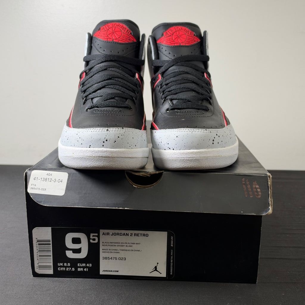 Jordan 2 Retro Infrared Cement (Size 9.5) - Image 2
