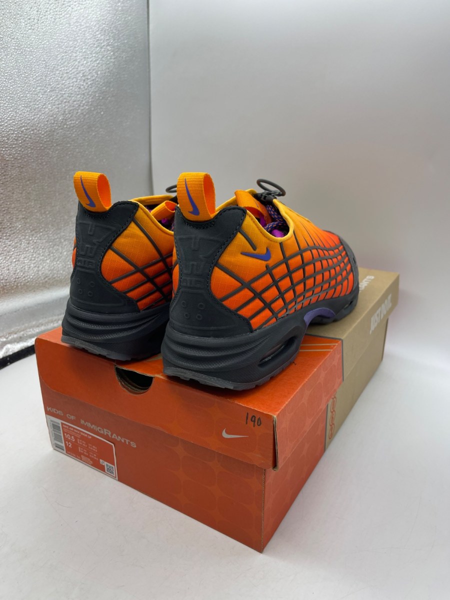 Nike Air Max Sunder SP Kids of Immigrants Sunrise 10.5 (Moderately Worn Pre-Owned)NikeSundial/Persian Violet - Image 5