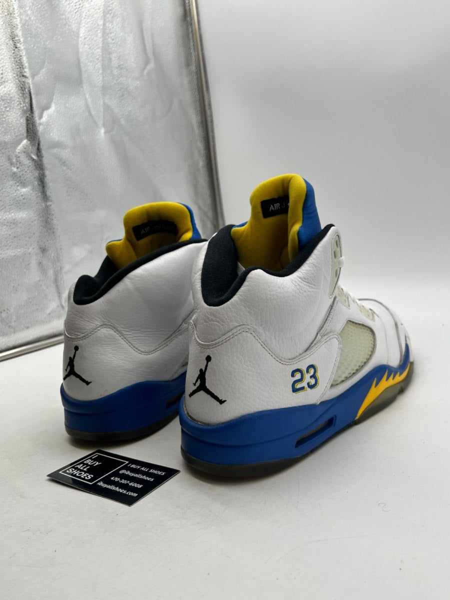 Jordan 5 Retro Laney (2013) 13 (Heavily Worn Pre-Owned) - Image 5