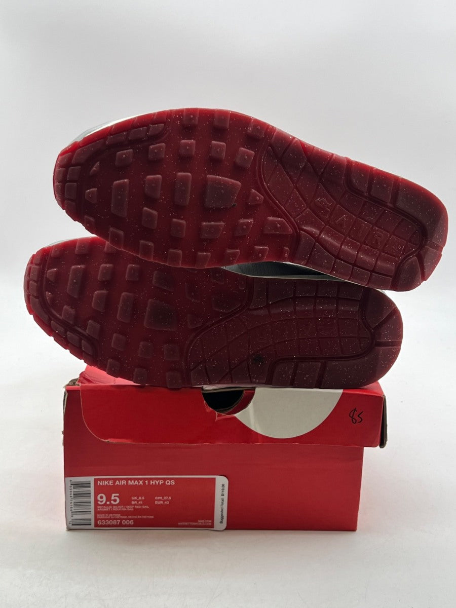 Nike Air Max 1 Hyperfuse Night Track 9.5 (Lightly Worn Pre-Owned) - Image 8