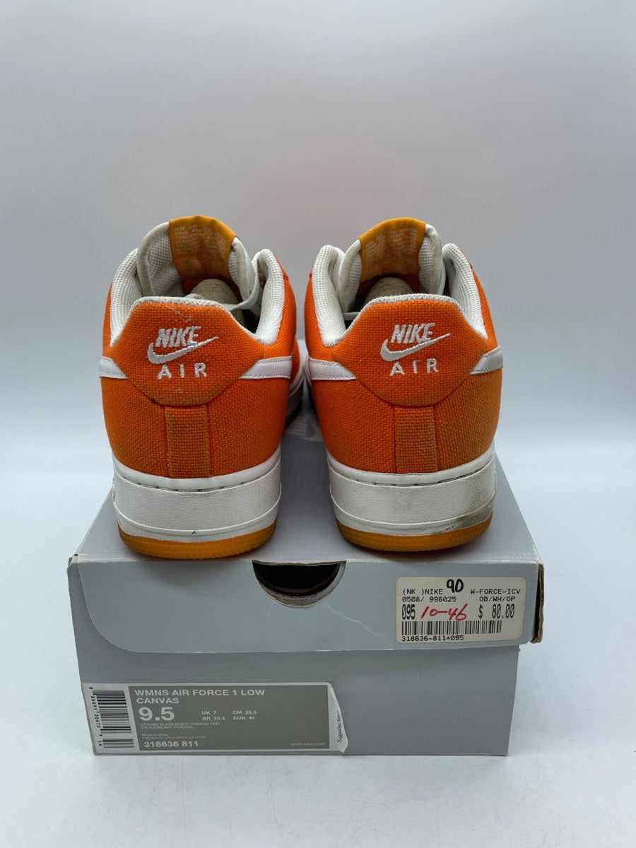 Nike Wmns Air Force 1 Low Canvas 9.5 (Moderately Worn Pre-Owned) - Image 3