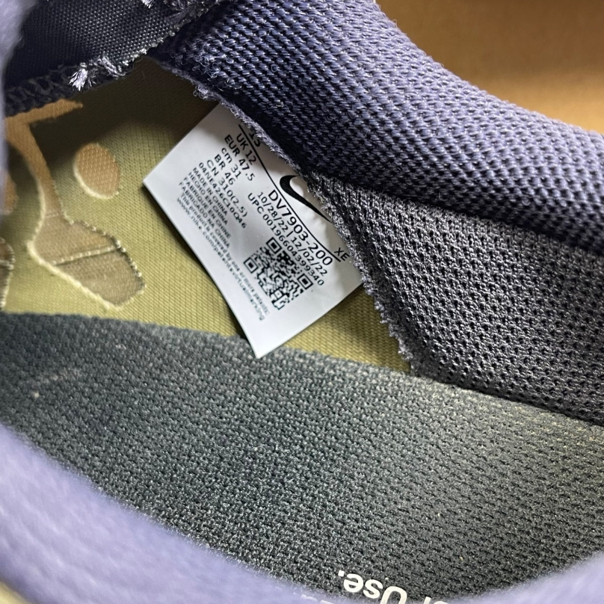 Nike ACG Mountain Fly 2 Low Neutral Olive Mountain Grape 13 (Moderately Worn Pre-Owned)NikeNeutral Olive/Gridiron/Action Grape/Light Orewood Brown/Black - Image 6