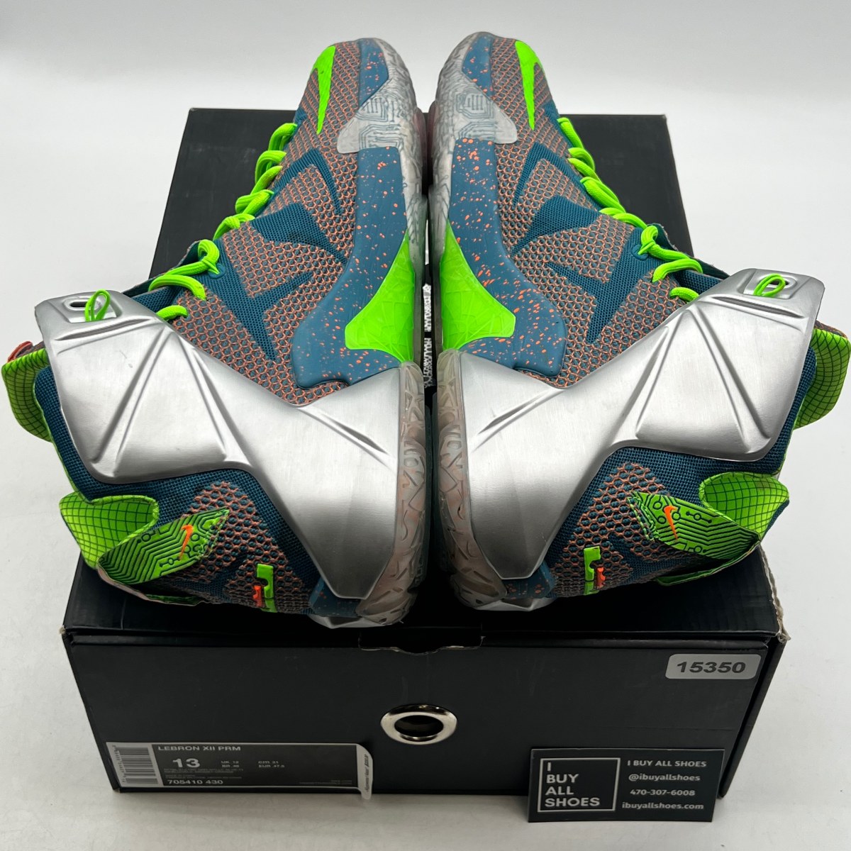 Nike LeBron 12 Trillion Dollar Man - Image 7