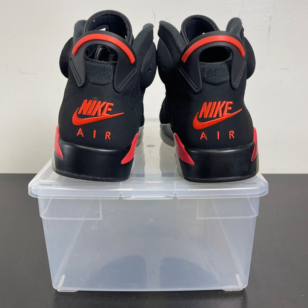 Jordan 6 Retro Infrared Salesman 10 (Moderately Worn Pre-Owned)JordanBlack/Infrared - Image 4