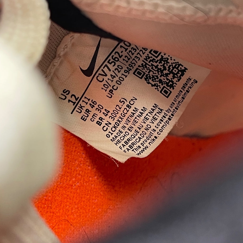 Nike LeBron 18 Low Greedy 12 (Moderately Worn Pre-Owned)NikeWhite/Black-Iron Grey - Image 6