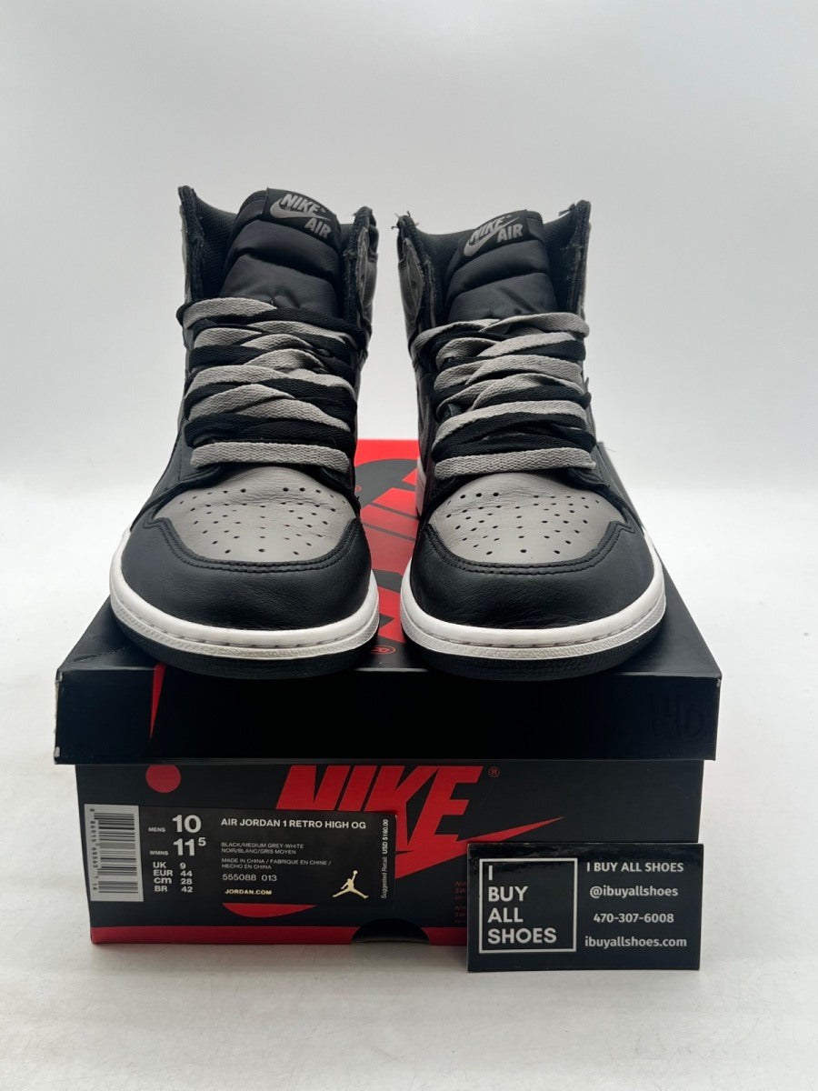 Jordan 1 Retro High Shadow (2018) 10 (Lightly Worn Pre-Owned) - Image 2