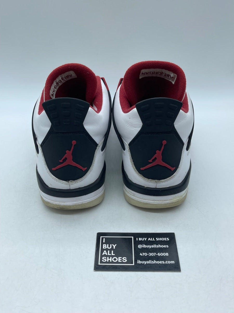 Jordan 4 Retro Fire Red (2012) 10 (Heavily Worn Pre-Owned) - Image 3