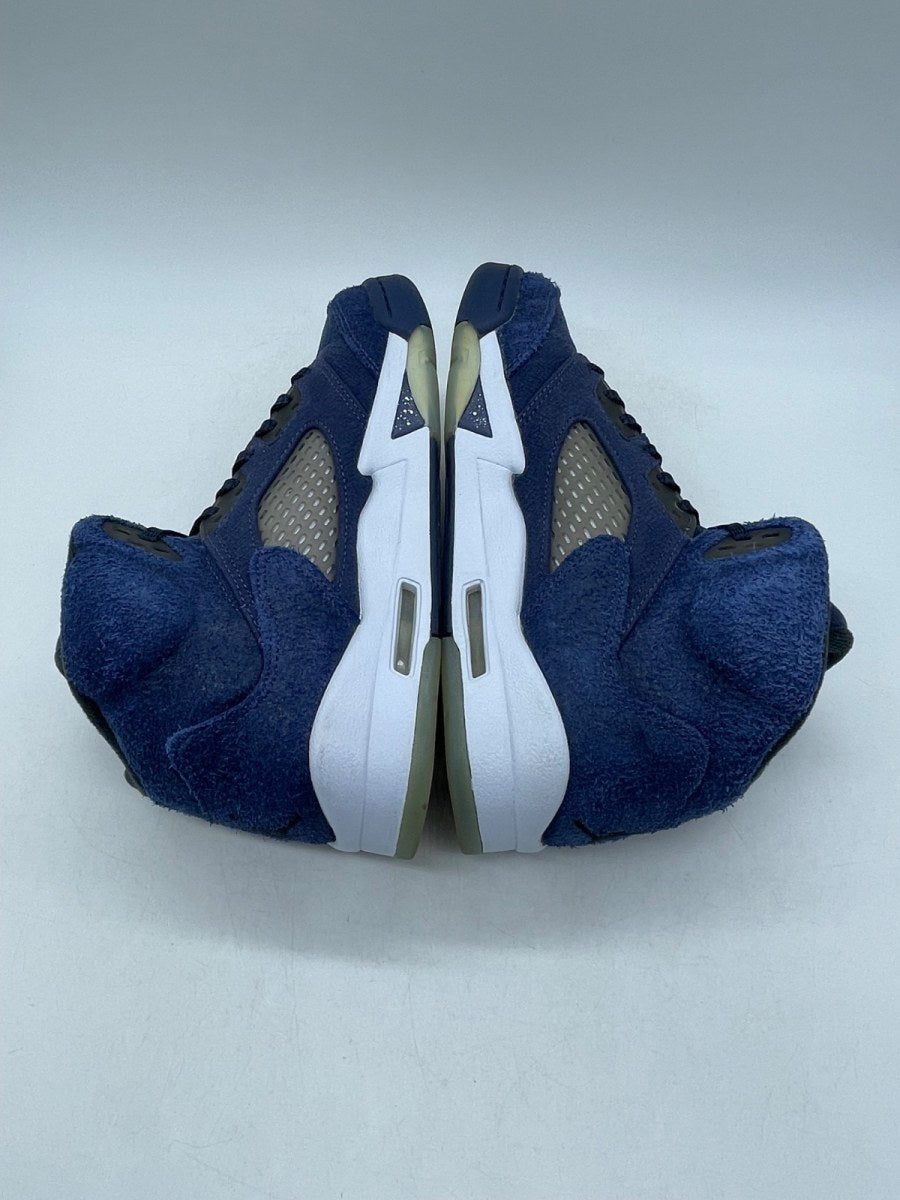 Jordan 5 Retro Georgetown (GS) 7Y (Moderately Worn Pre-Owned)JordanMidnight Navy/Black/Football Grey - Image 6