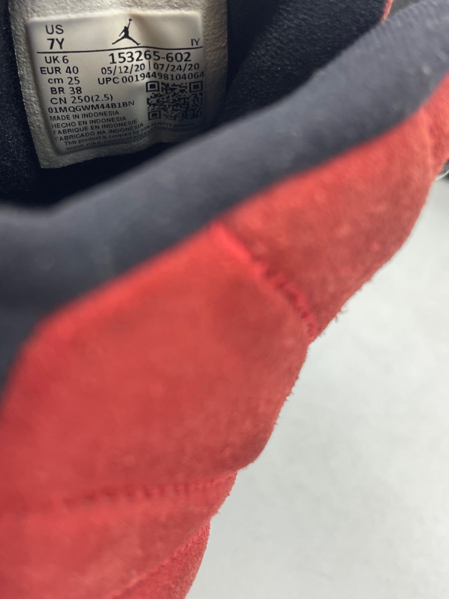 Jordan 12 Retro Reverse Flu Game (GS) 7Y (Heavily Worn Pre-Owned) - Image 8