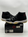 Jordan 11 Retro 72-10 10.5 (Lightly Worn Pre-Owned)JordanBlack/Gym Red-White-Anthracite - Image 1
