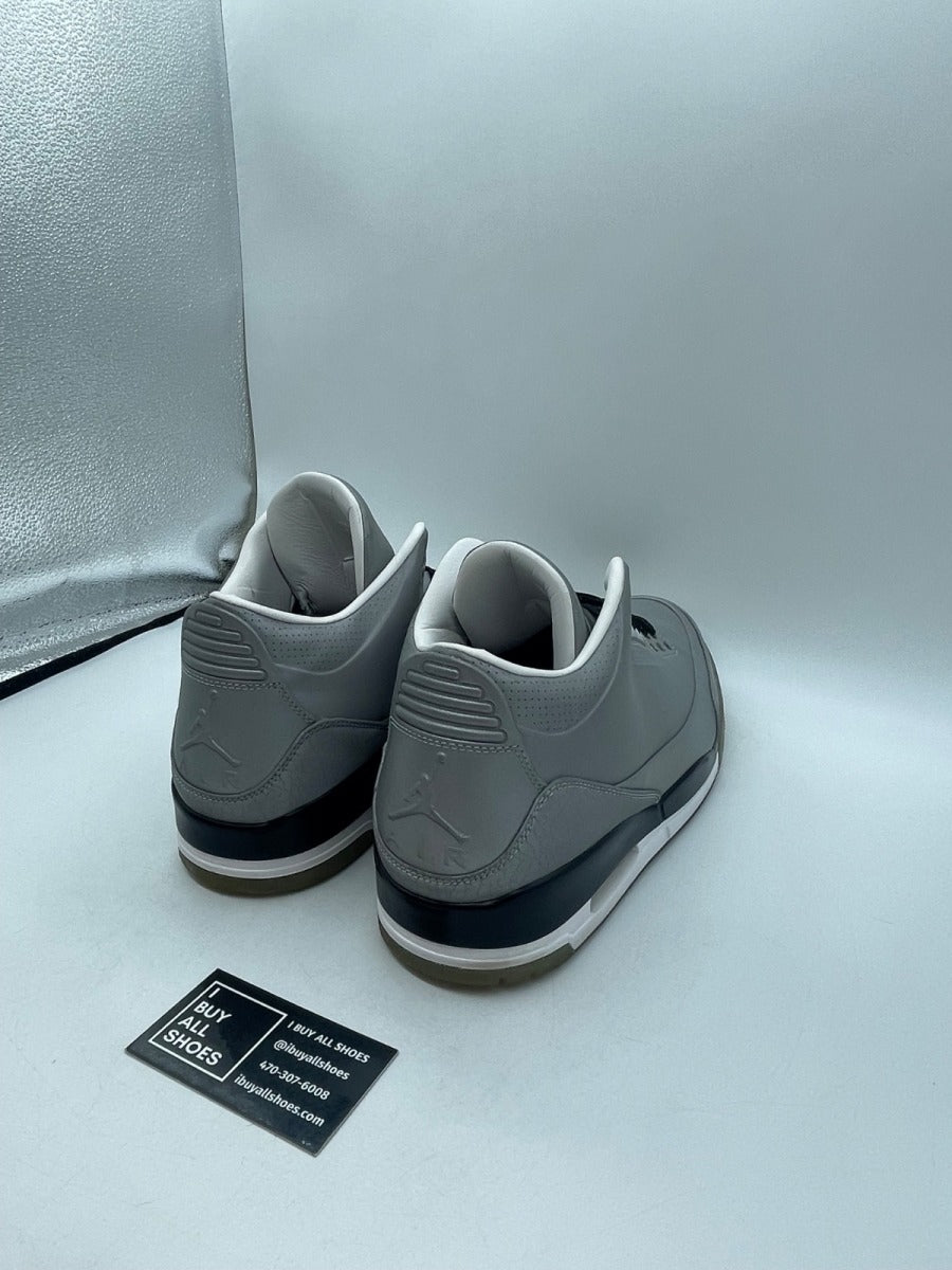 Jordan 3 Retro 5Lab3 Silver 13 (Moderately Worn Pre-Owned) - Image 5