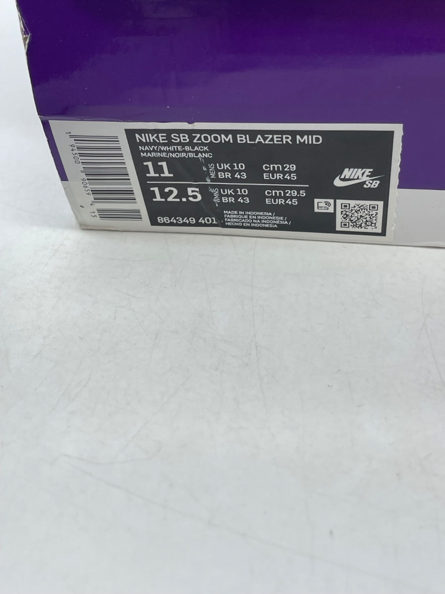 Nike Zoom Blazer Mid SB 'Navy' 11 (Moderately Worn Pre-Owned)Nike - Image 9