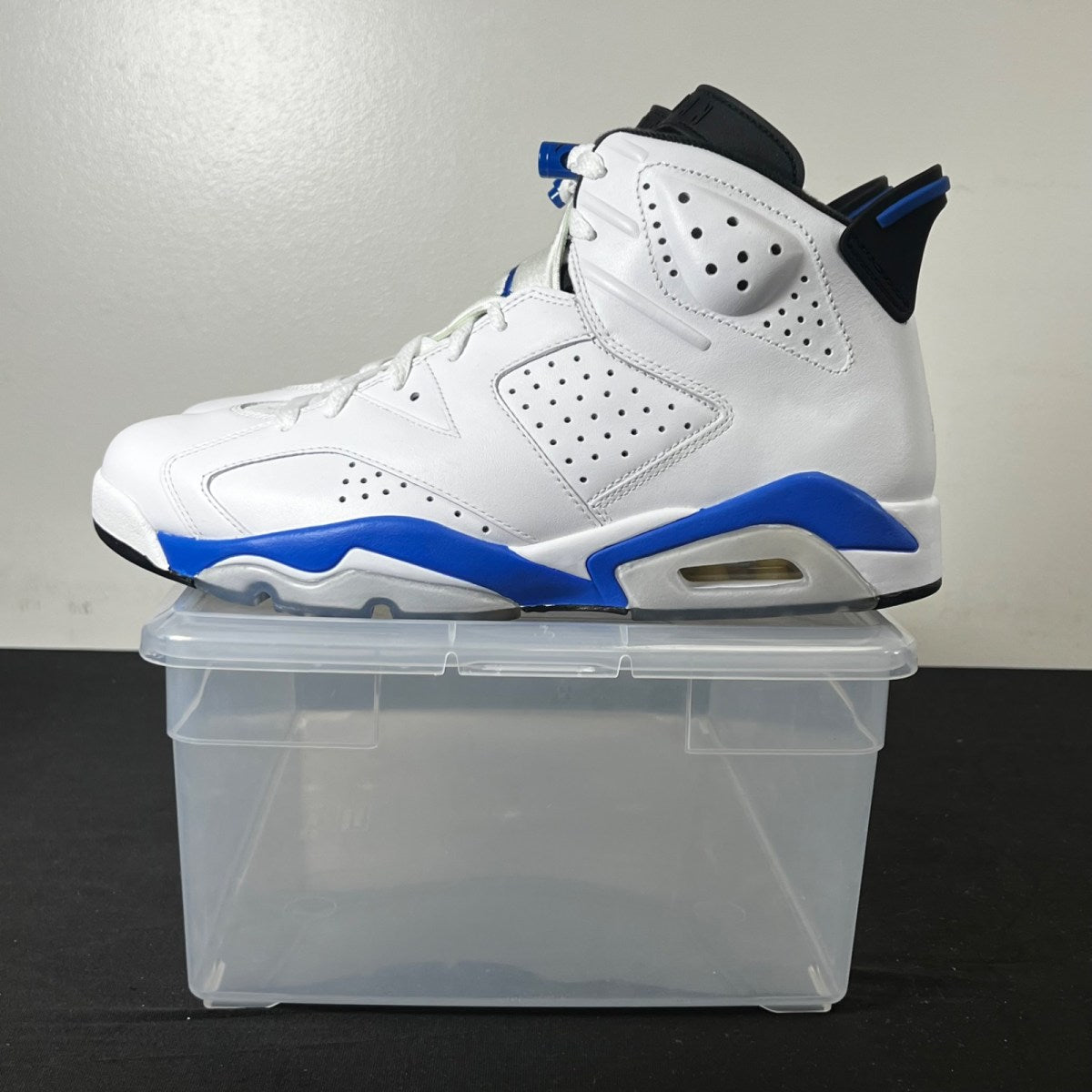 Jordan 6 Retro Sport Blue (2014) (Size 10) - aux