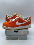 Nike Air Force 1 Low Orange Peel (GS) 9.5Y (Heavily Worn Pre-Owned)NikeOrange Blaze/White-Orange Peel - Image 1
