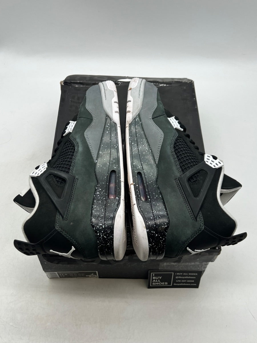 Jordan 4 Retro Fear (2024) 11.5 (Moderately Worn Pre-Owned) - Image 9