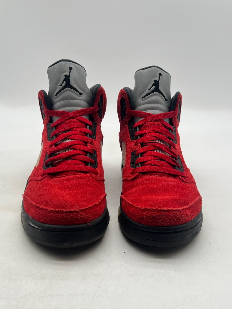 Jordan 5 Retro Raging Bull Red (2021) 9 (Moderately Worn Pre-Owned) - Image 2