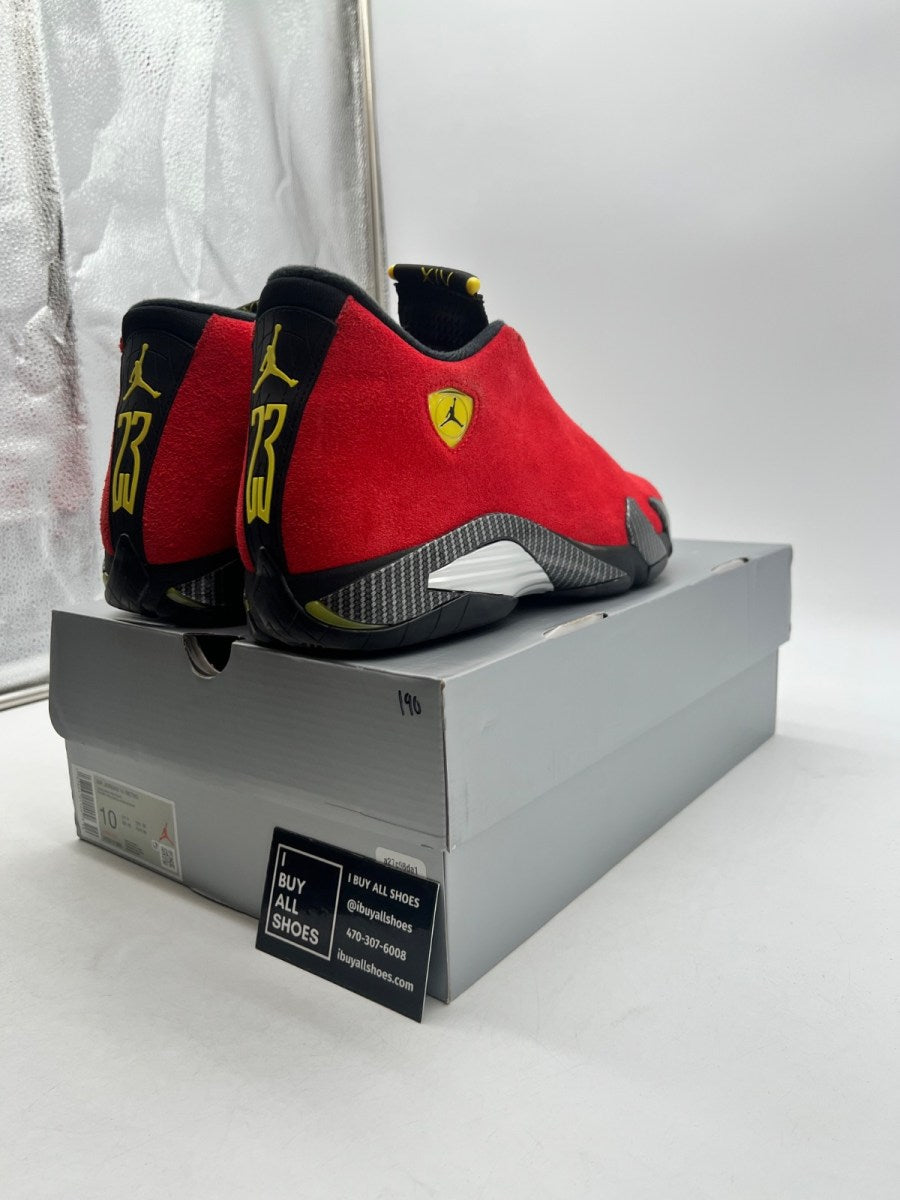 Jordan 14 Retro Ferrari (2025) 10 (Lightly Worn Pre-Owned) - Image 5