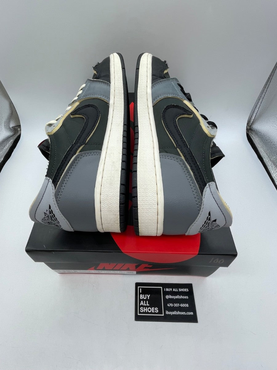Jordan 1 Low OG EX Black Smoke Grey 9.5 (Moderately Worn Pre-Owned) - Image 6