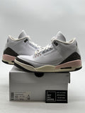Jordan 3 Retro Neapolitan Dark Mocha (Women's) 10W (Moderately Worn Pre-Owned) - Image 1