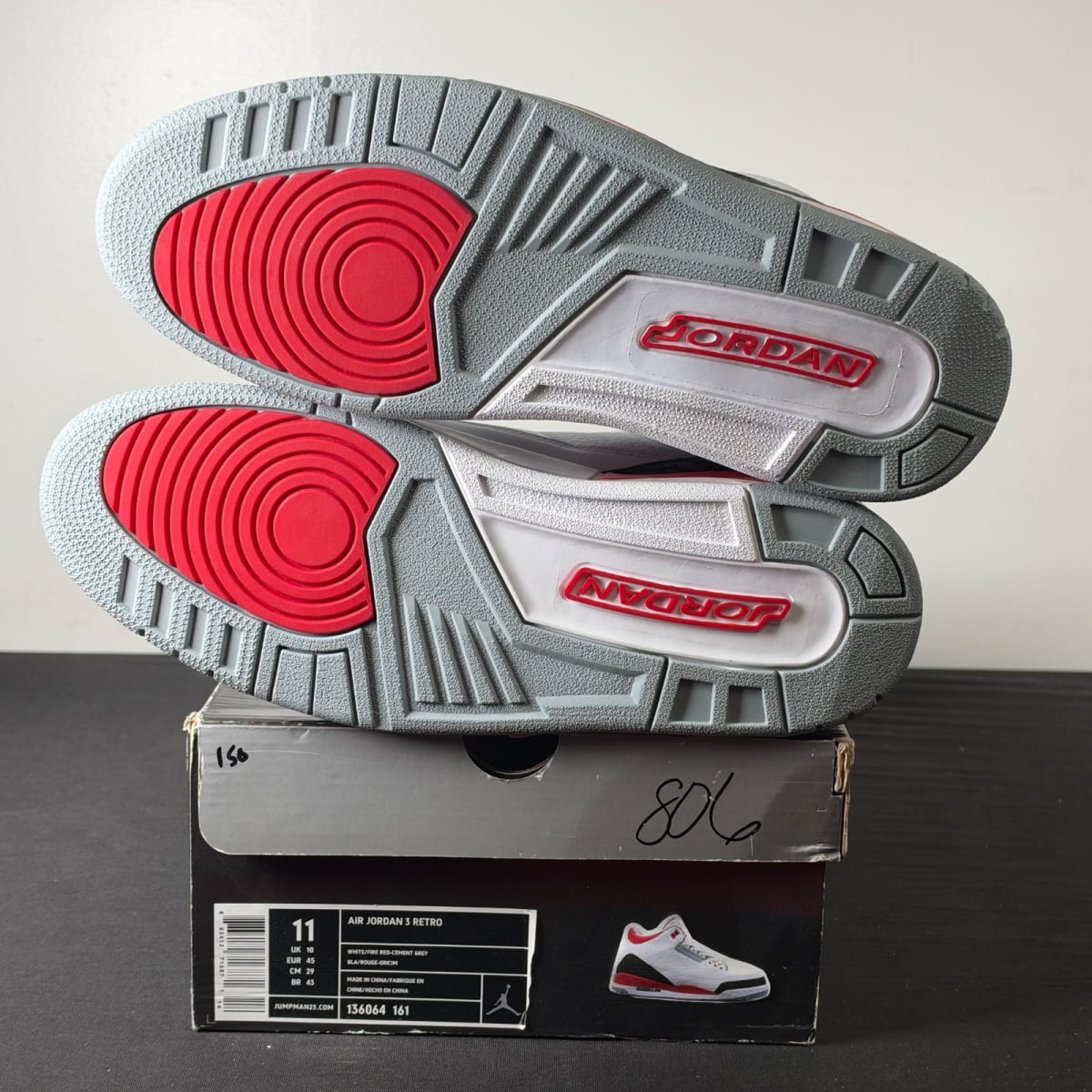 Jordan 3 Retro Fire Red (2007) (Size 11) - aux