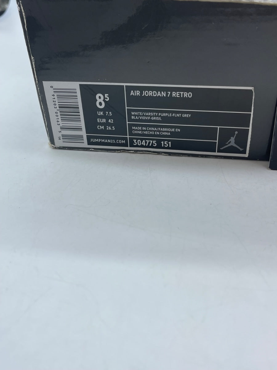 Jordan 7 Retro Flint 8.5 (Moderately Worn Pre-Owned) - Image 9