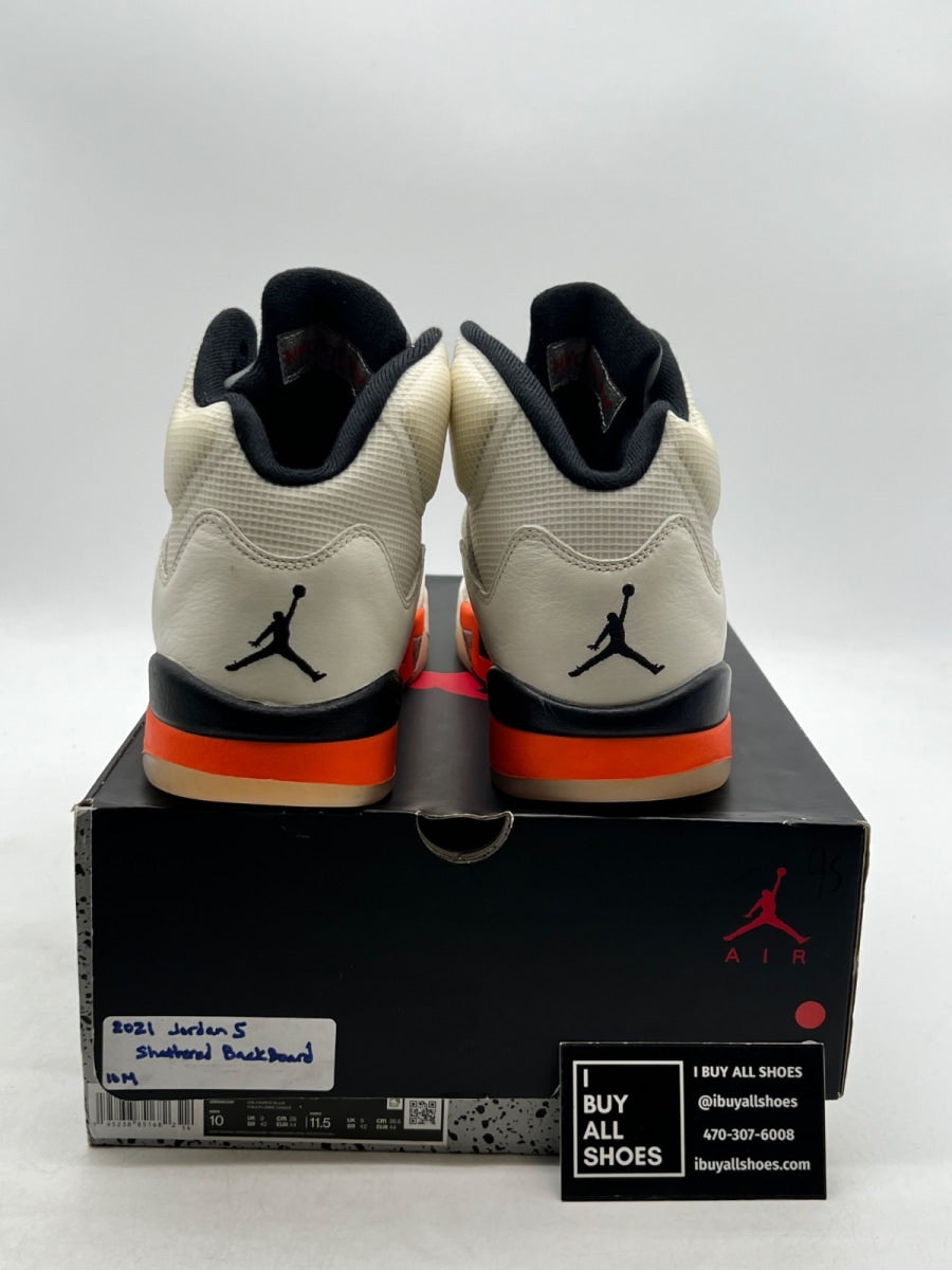 Jordan 5 Retro Shattered Backboard 10 (Heavily Worn Pre-Owned) - Image 3