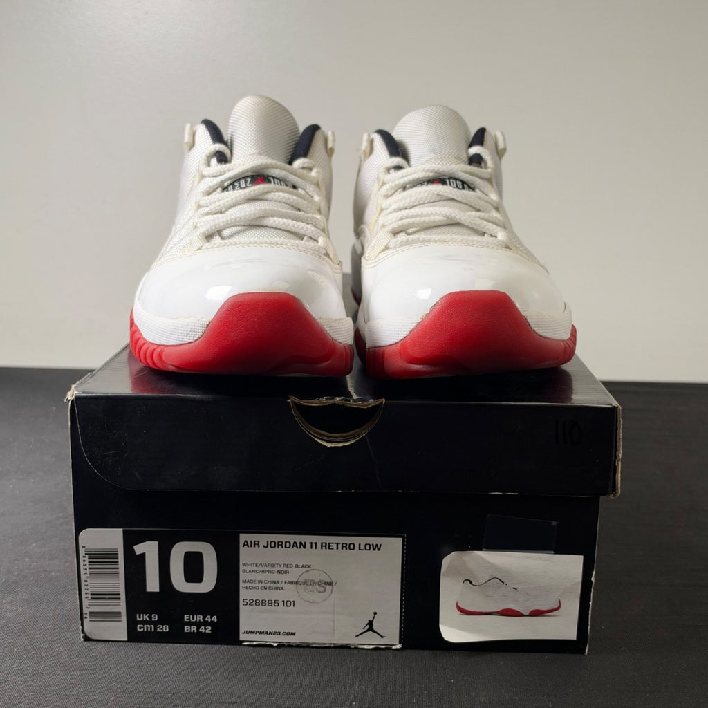 Jordan 11 Retro Low White Red (2012) (Size 10) - Image 2