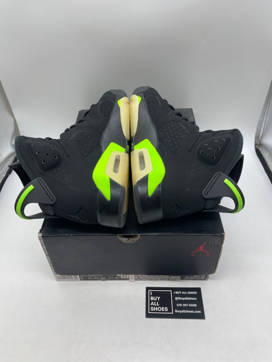 Jordan 6 Retro Electric Green 8 (Moderately Worn Pre-Owned) - Image 6