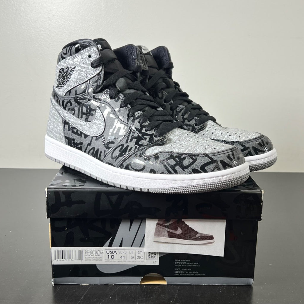 Jordan 1 Retro High OG Rebellionaire (Size 10) Moderately Worn - Image 1